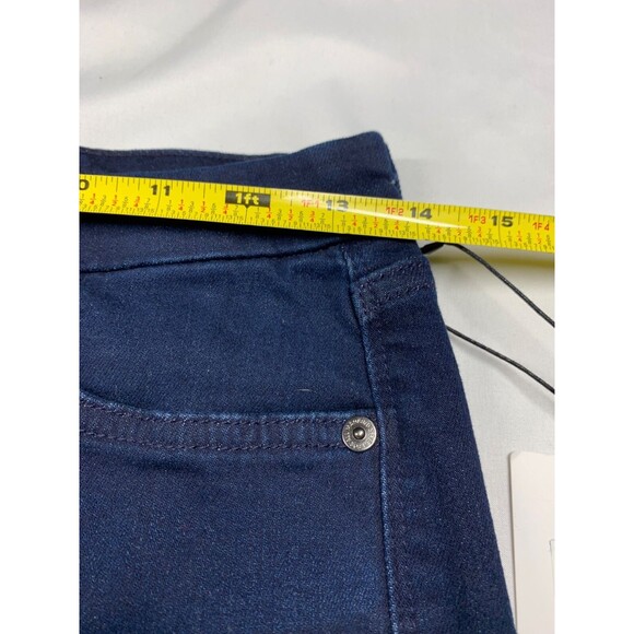 7 For All Mankind Kimmie Straight Jeans Women's 28 Blue Dark Wash NWT - Picture 4 of 12